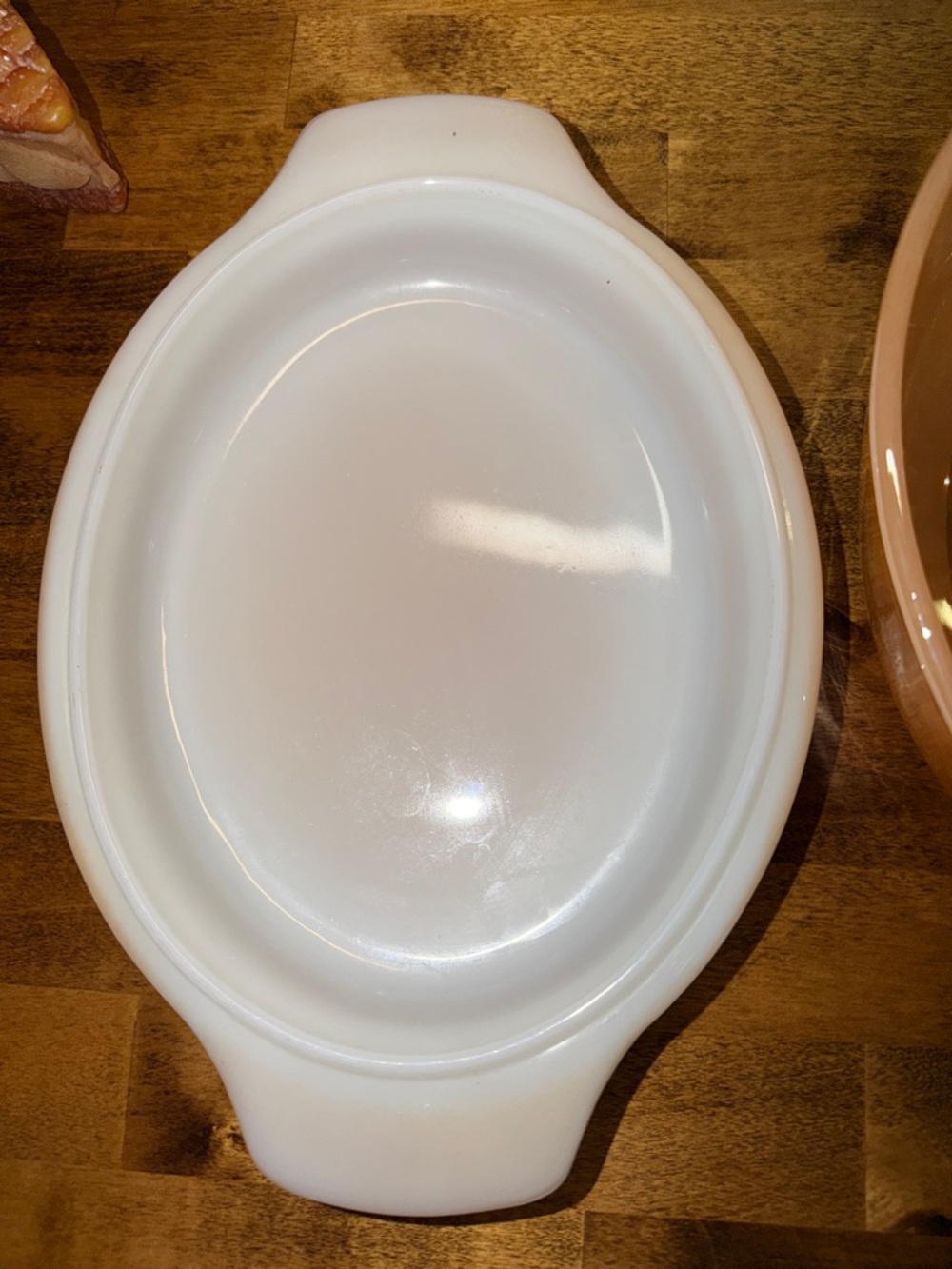 Vintage 1950’s-1960’s Anchor Hocking Amber Glass Covered Casserole Dish - Picture 5 of 5